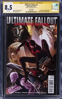 2011 Marvel Comics "Ultimate Fallout" #4 - (Signed By Sara Pichelli, First Appearance of Miles Morales) - CGC 8.5 White Pages